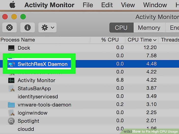Solved cpu usage limiter for mac